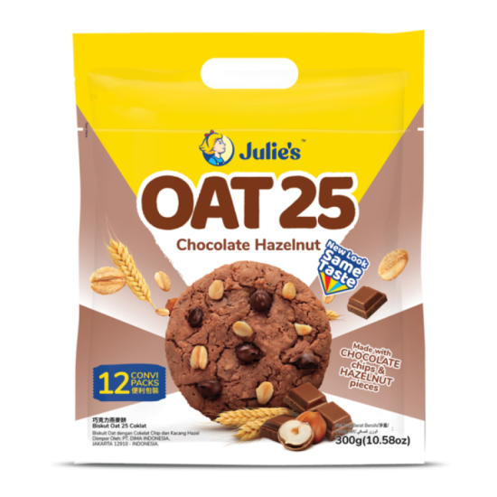 JULIE'S OAT 25 CHOCOLATE 300GM