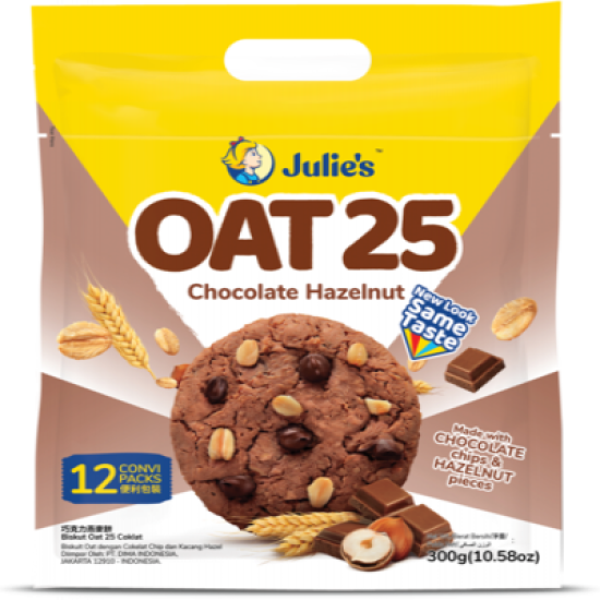 JULIE'S OAT 25 CHOCOLATE 300GM