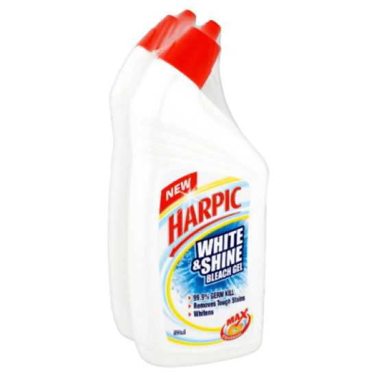 HARPIC LIQUID - WHITE & SHINE 500ML*2