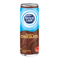 DUTCH LADY SIGNATURE CHOCOLATE CAN 240ML DUTCH LADY SIGNATURE CHOCOLATE CAN 240ML