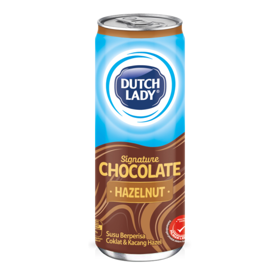 DUTCH LADY SIGNATURE CHOCOLATE HAZELNUT 240ML