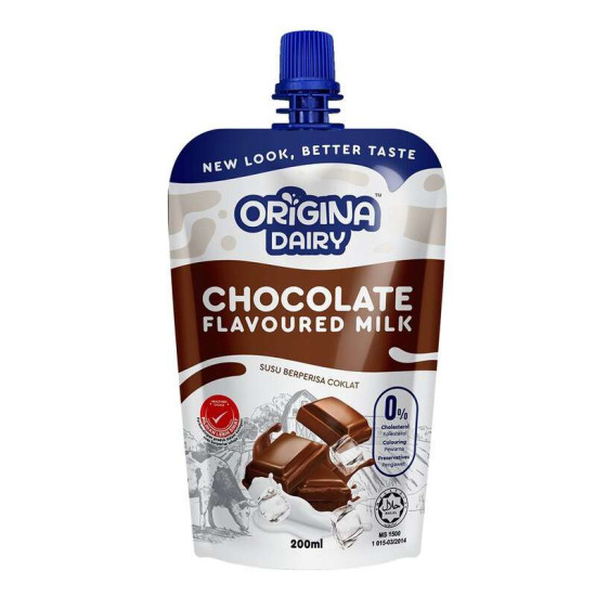 ORIGINA  DAIRY CHOCOLATE MILK 200ML