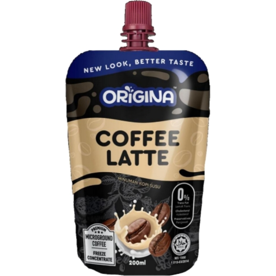 ORIGINA COFFEE LATTE 200ML