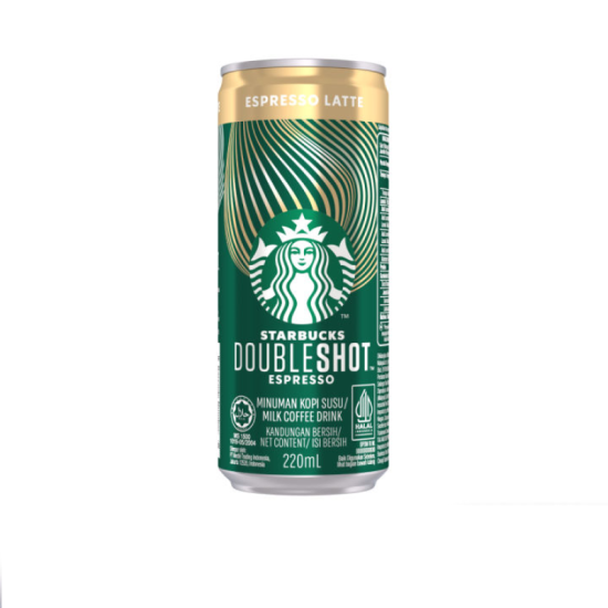 STARBUCKS DOUBLESHOT ESPRESSO LATTE 220ML