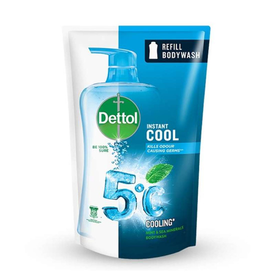 DETTOL SHOWER GEL (REFILL)  COOL 750ML