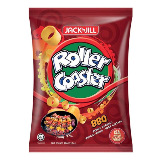 JACK & JILL ROLLER COASTER BBQ 60GM