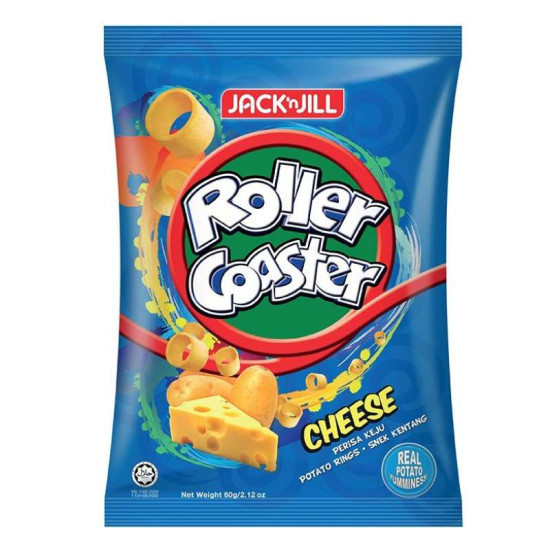 JACK & JILL ROLLER COASTER CHEESE 60GM