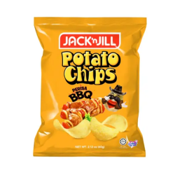 JACK N JILL POTATO CHIPS - BBQ 60GM JACK N JILL POTATO CHIPS - BBQ 60GM