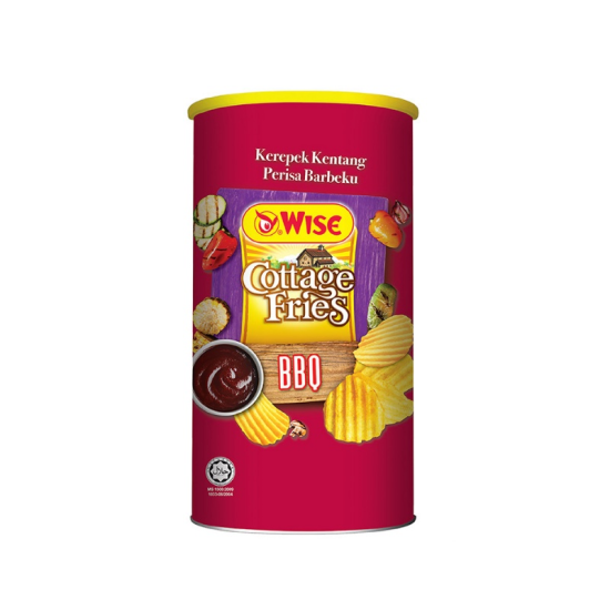 WISE POTATO CHIPS BBQ 90GM