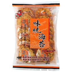 BIN-BIN SPICY SEAWEED RICE CRACKER 135GM BIN-BIN SPICY SEAWEED RICE CRACKER 135GM