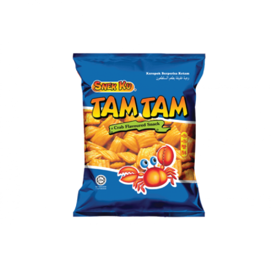 SNEK KU TAM TAM CRAB FLAVOUR 70GM