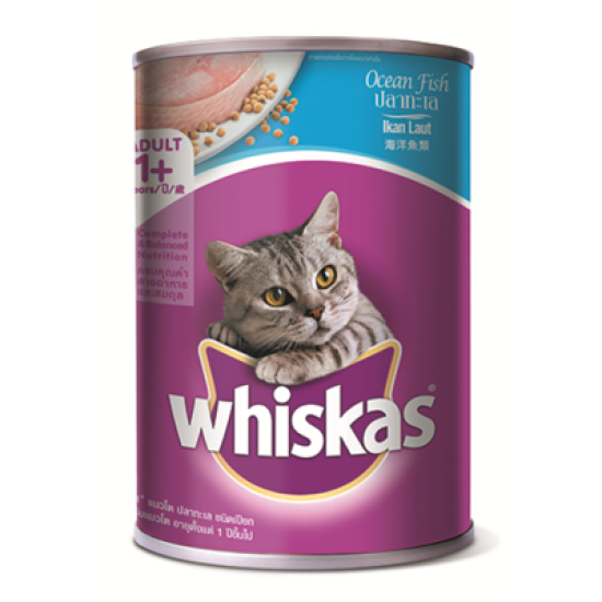 WHISKAS (CAN) OCEAN FISH 400G