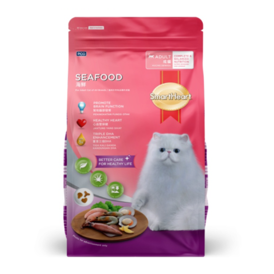 SMARTHEART CAT - SEAFOOD 1.2KG