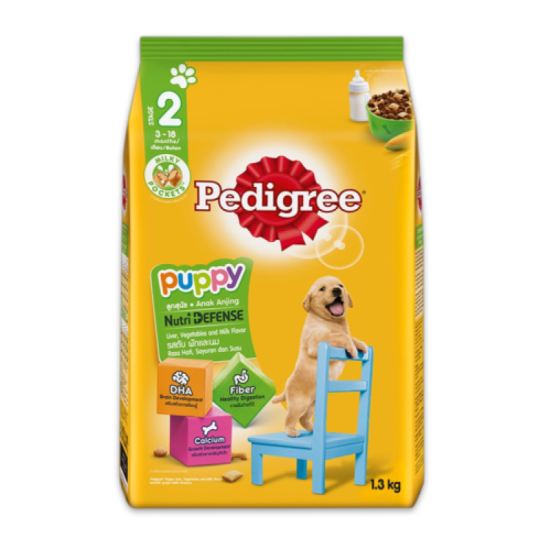 PEDIGREE PUPPY LIVER & VEGE 1.5KG
