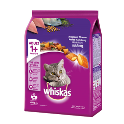 WHISKAS DRY - FRESH MACKEREL 480G WHISKAS DRY - FRESH MACKEREL 480G