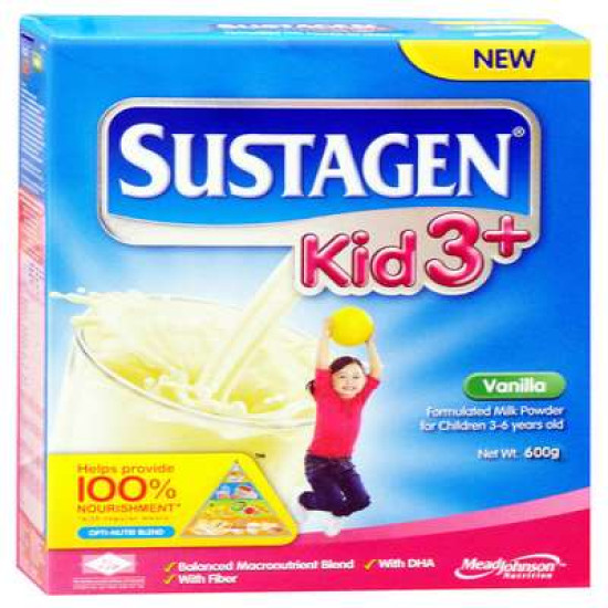 SUSTAGEN KIDS 3+ VANILLA 600G