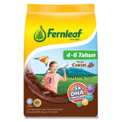 FERNLEAF 4-6YEARS CHOCOLATE 850G FERNLEAF 4-6YEARS CHOCOLATE 850G