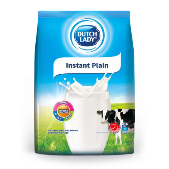 DUTCH LADY INSTANT FILLED PLAIN 900G