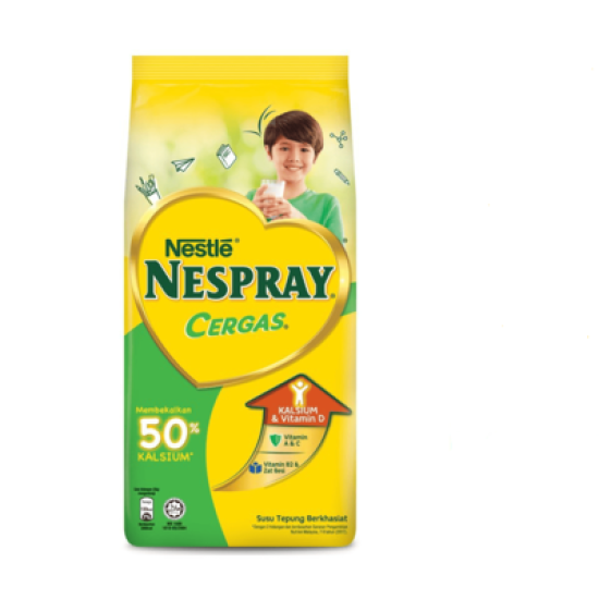 NESTLE NESPRAY CERGAS MILK POWDER 550G