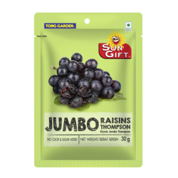 TONG GARDEN JUMBO RAISINS THOMPSON 30GM TONG GARDEN JUMBO RAISINS THOMPSON 30GM