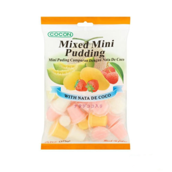 COCON MINI PUDDING-MIXED 15G*25