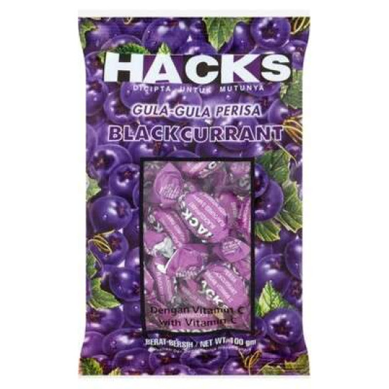 HACKS-BLACKCURRANT 100GM