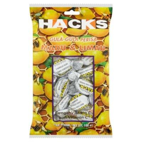 HACKS-HONEY & LEMON 100GM