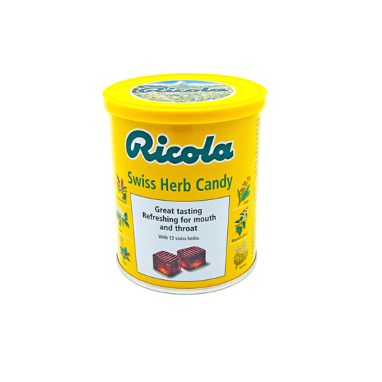 RICOLA SWISS HERB CANDY (TIN) 250GM