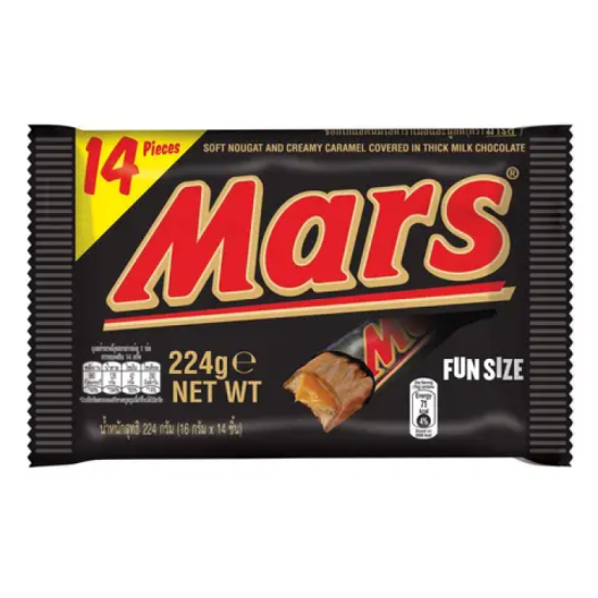 MARS FUN SIZE 224GM