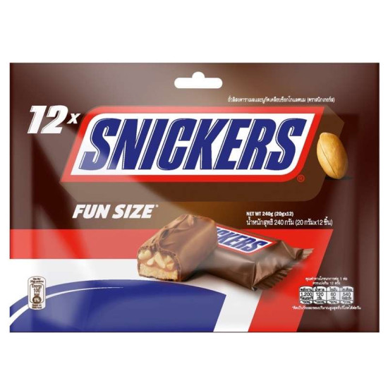 SNICKERS FUNSIZE 240GM