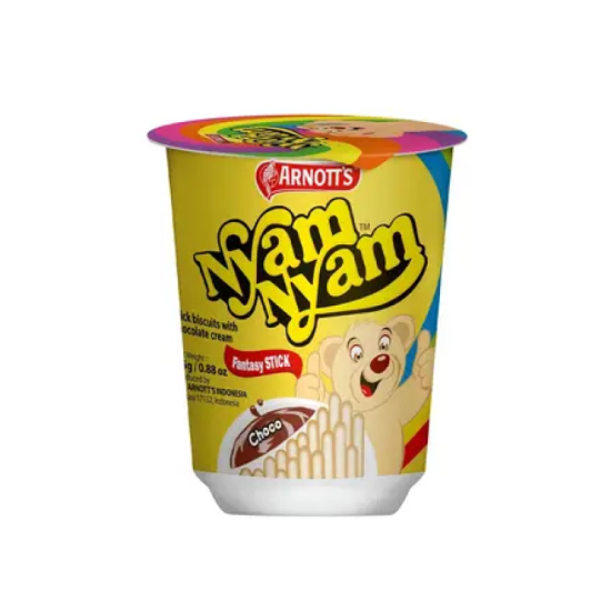 NYAM NYAM FANTASY STICK CHOCO 25GM