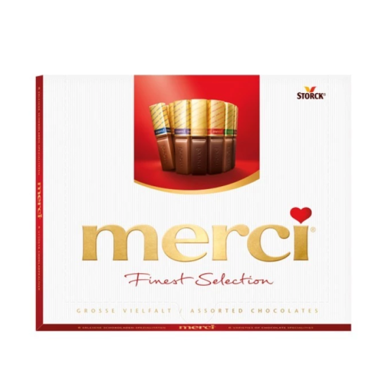 MERCI CHOCOLATE RED 250GM