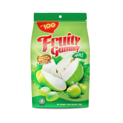 LOT 100 GUMMY APPLE 130GM LOT 100 GUMMY APPLE 130GM