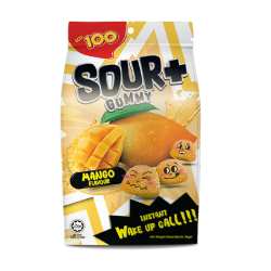 LOT100 SOUR+GUMMY MANGO 95GM LOT100 SOUR+GUMMY MANGO 95GM
