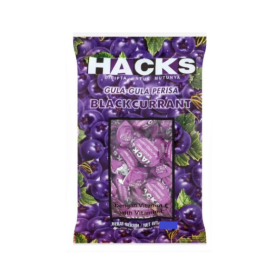 HACKS-BLACKCURRANT 50GM