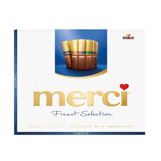 MERCI CHOCOLATE BLUE 250GM