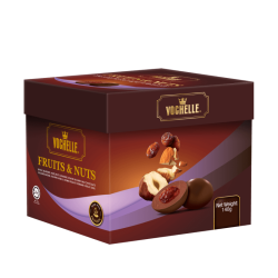 VOCHELLE FRUIT & NUT SQUARE 140GM VOCHELLE FRUIT & NUT SQUARE 140GM