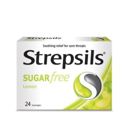 STREPSILS SUGAR FREE LEMON 24'S STREPSILS SUGAR FREE LEMON 24'S
