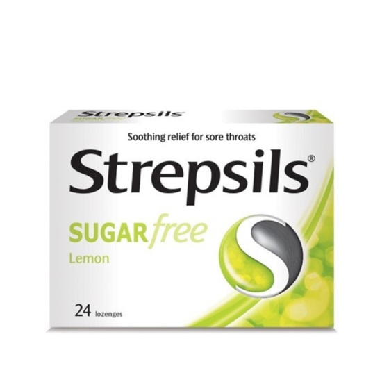 STREPSILS SUGAR FREE LEMON 24'S