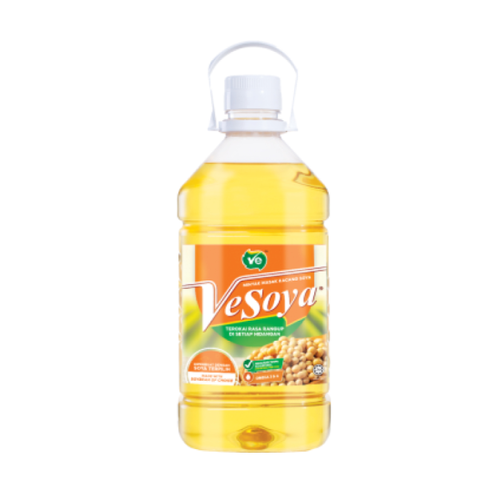 VESOYA-100% SOYA BEAN OIL 3KG