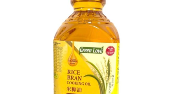GREENLOVE RICE BRAN COOKING OIL 3L