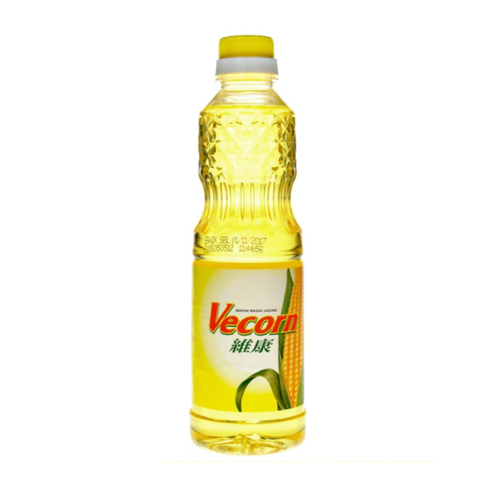 VECORN 100% PURE CORN OIL 500GM