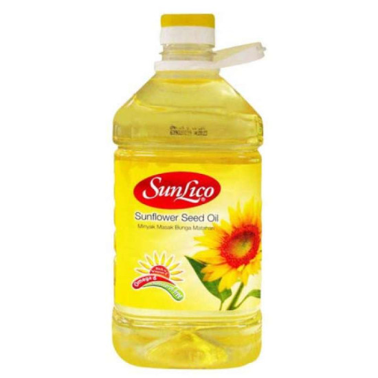 SUNLICO PURE SUNFLOWER SEED OIL 3KG