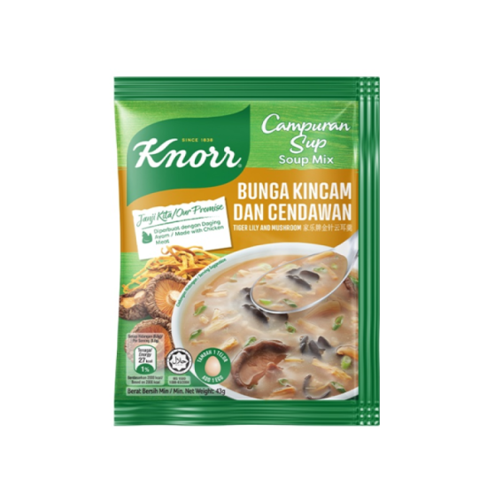 KNORR TIGER LILY & MUSHROOM SOUP 43GM