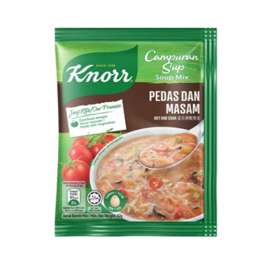 KNORR HOT & SOUR SOUP 62GM