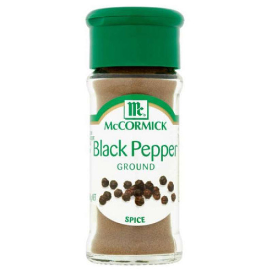 MC CORMICK BLACK PEPPER GROUND 30G