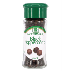 MCCORMICK BLACK PEPPER WHOLE 35G MCCORMICK BLACK PEPPER WHOLE 35G