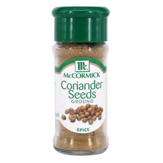 MCCORMICK CORIANDER SEEDS GROUND 29G