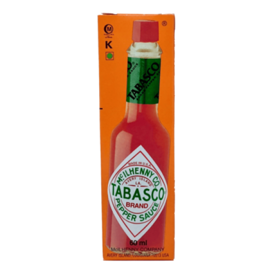 TABASCO HOT PEPPER SAUCE 60ML