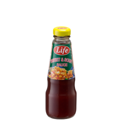 LIFE SWEET & SOUR SAUCE 250G LIFE SWEET & SOUR SAUCE 250G